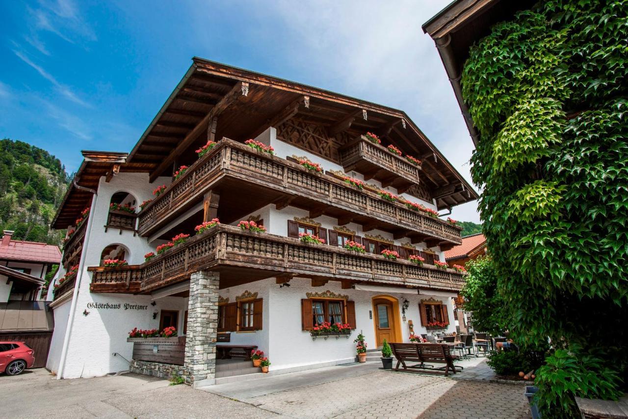 Hotel Gästehaus Pretzner Reit im Winkl Exterior foto